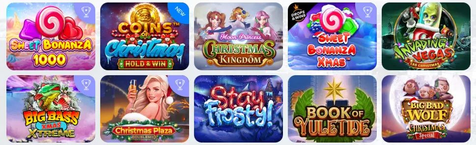 Tous les jeux Euromoon Casino
