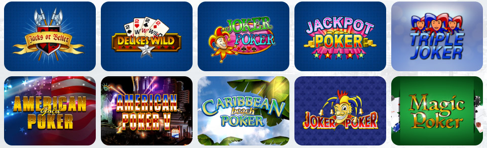 Video Poker Euromoon Casino