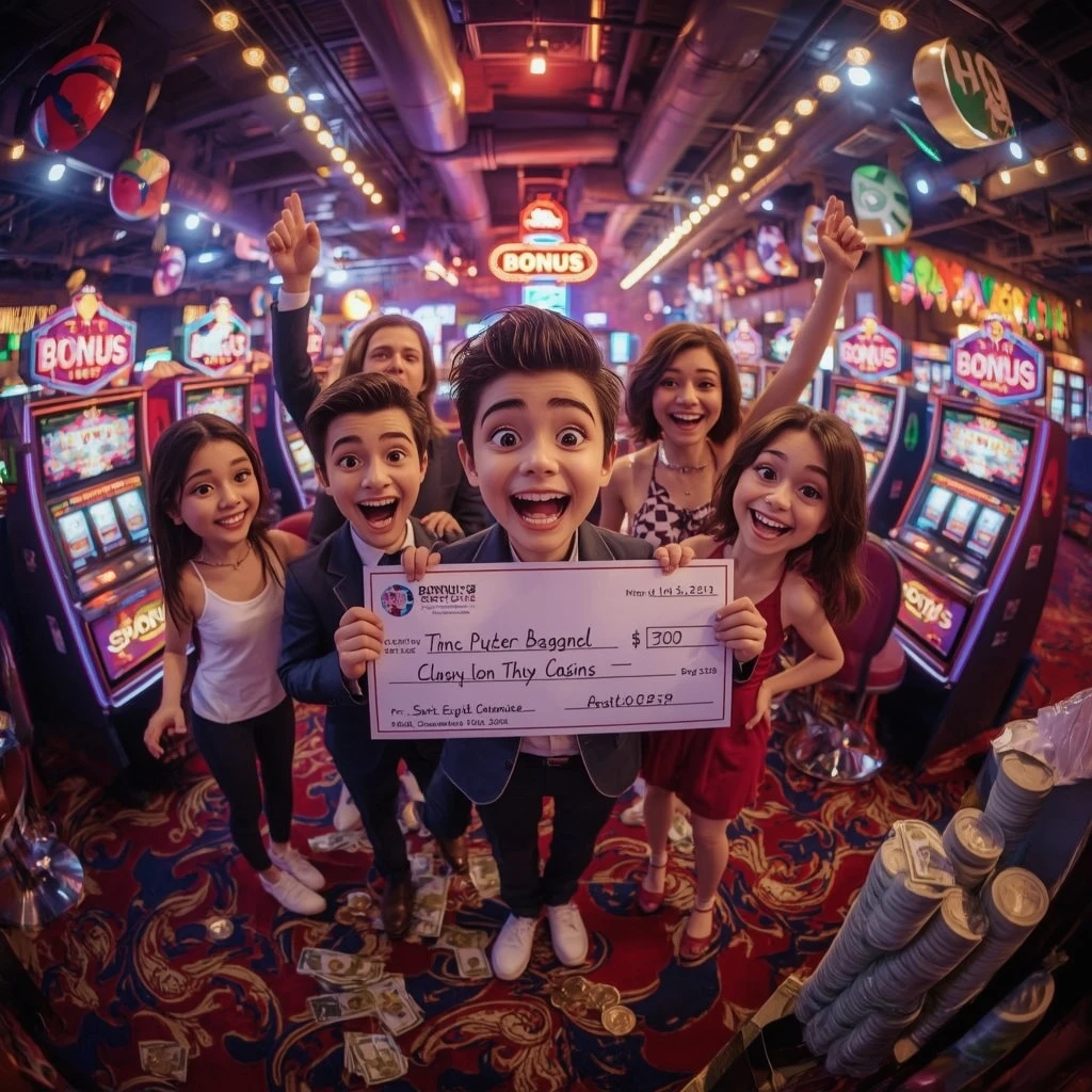 bonus dans les mains d'un homme au EUROMOON CASINO