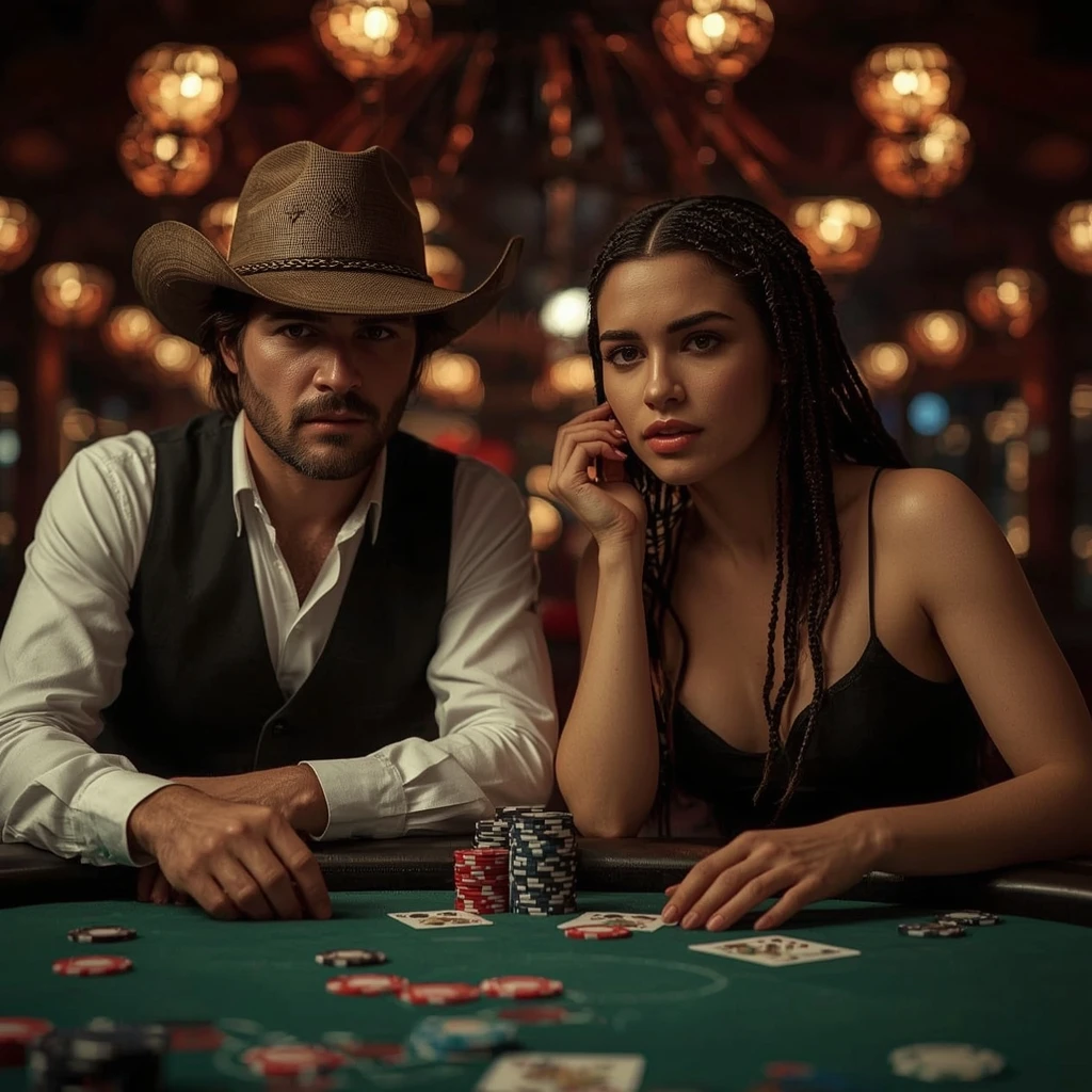 photo de deux joueurs de poker EUROMOON CASINO